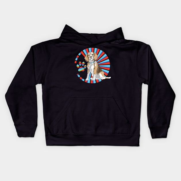 Dog Kids Hoodie by Dojaja